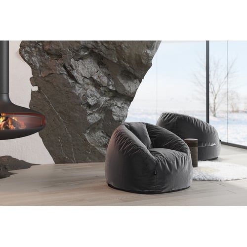 Midnight Burrow Memory Foam Beanbag