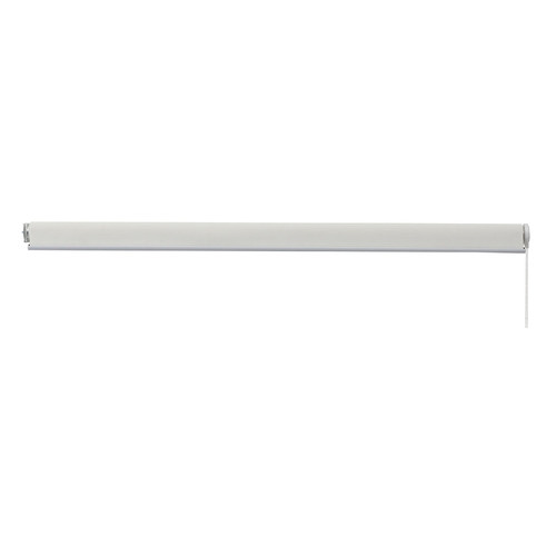 White Aster Sunscreen Roller Blind