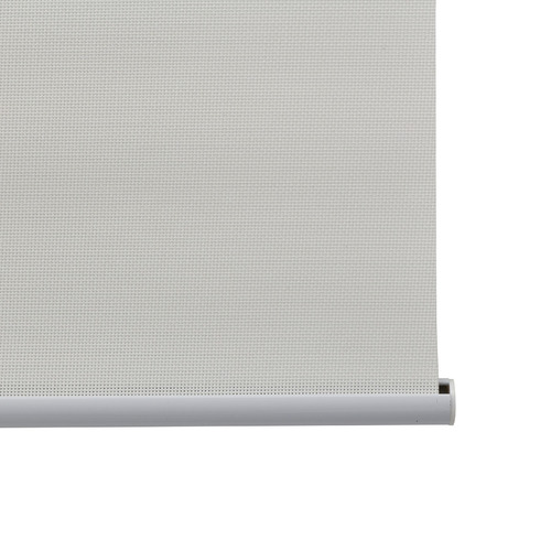 White Aster Sunscreen Roller Blind