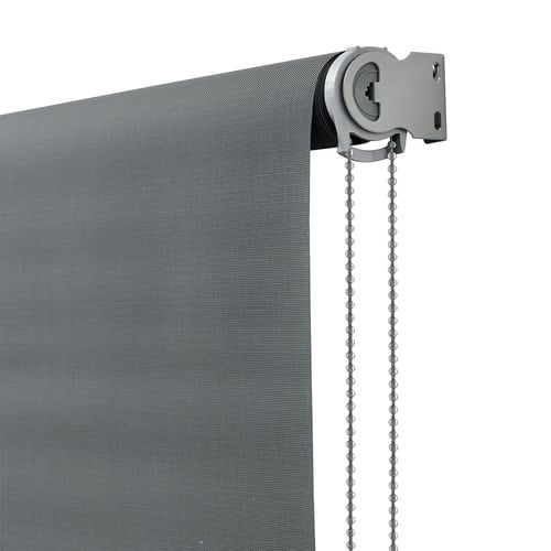 Graphite Aster Sunscreen Roller Blind