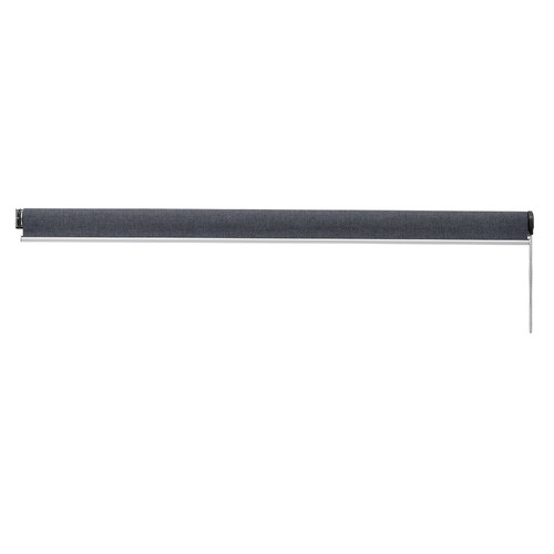 Charcoal Sabra Textured Blockout Roller Blind