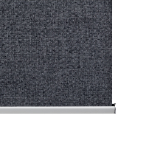 Charcoal Sabra Textured Blockout Roller Blind