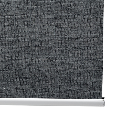 Charcoal Nala Textured Blockout Roller Blind