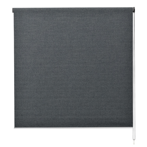 Charcoal Nala Textured Blockout Roller Blind