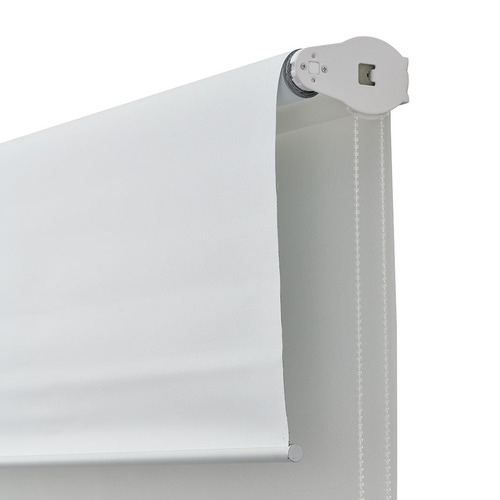 White Hunter & Misha Double Roller Blind