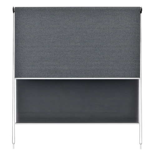 Charcoal Nala & Misha Double Roller Blind