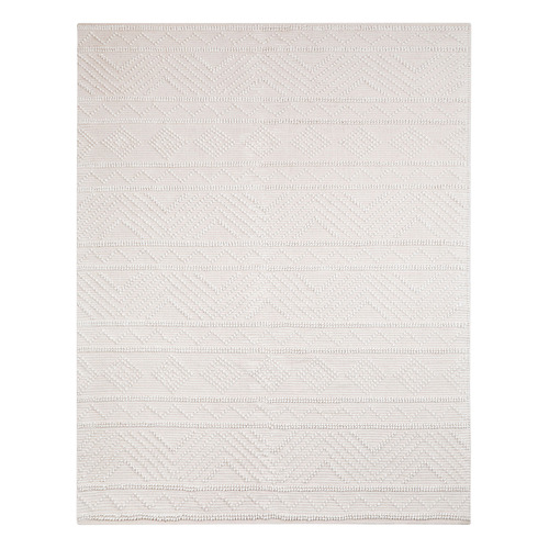 Hand Woven Cotton & Wool Rug