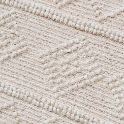 Hand Woven Cotton & Wool Rug