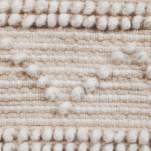 Hand Woven Cotton & Wool Rug