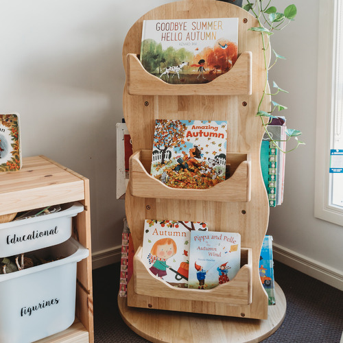 Bunny on sale tickles bookshelf