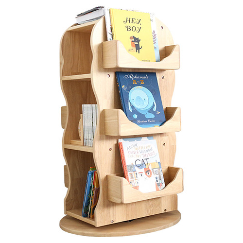 Kids Revolving Bookshelf Temple, Children’s Rotating Bookcase