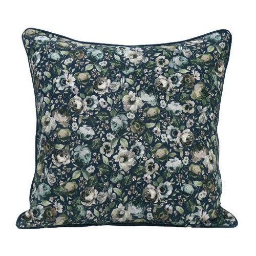 Aster Square Cotton & Linen Cushion | Temple & Webster