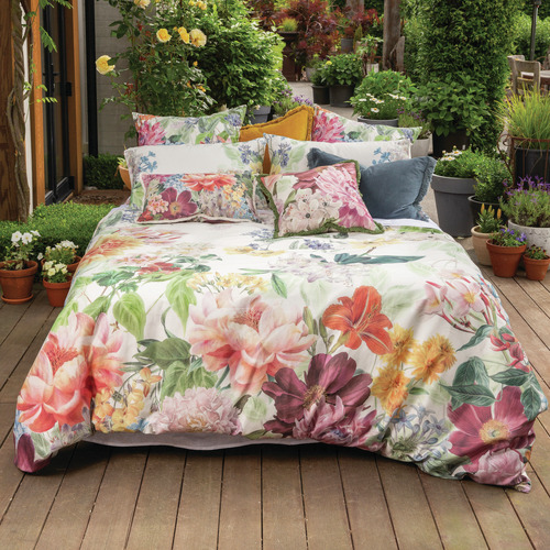 Ashanti Cotton Sateen Quilt Cover Set | Temple & Webster