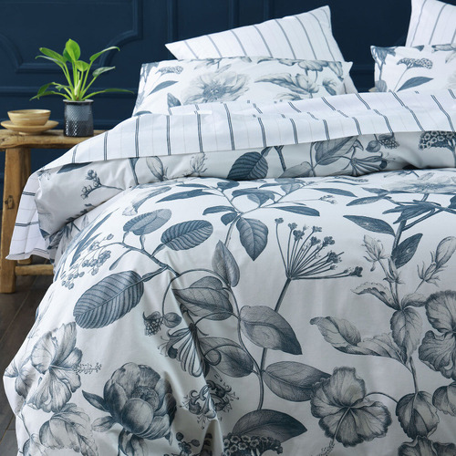 Bluestone Pure Botanical Cotton Quilt Cover Set