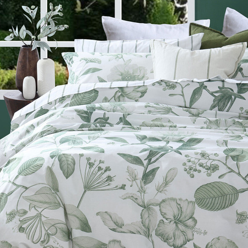 Leaf Pure Botanical Cotton Quilt Cover Set
