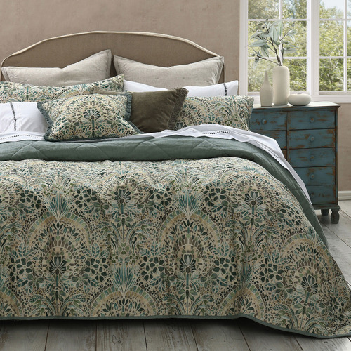 Andora Cotton & Linen Coverlet Set