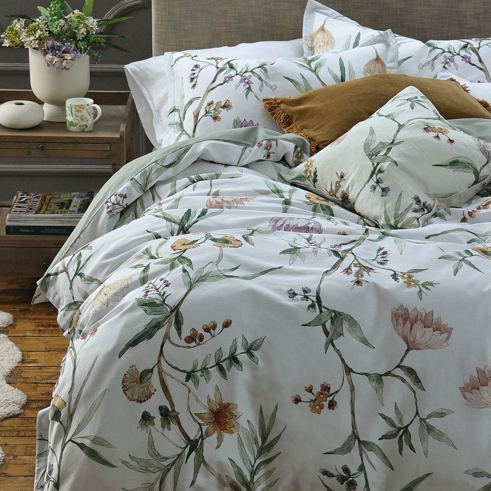 Floral Twyla Linen & Cotton Cushion