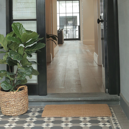 Plain Coir Doormat Temple & ster