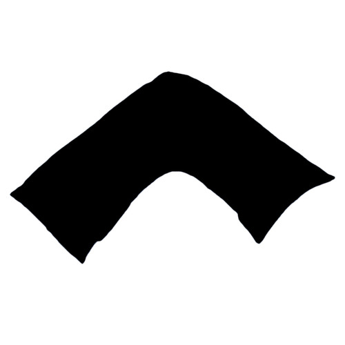 1000TC Cotton V-Shaped Pillowcase