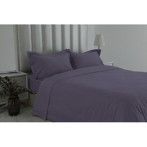 Purple 1000TC Egyptian Cotton Sateen Quilt Cover Set