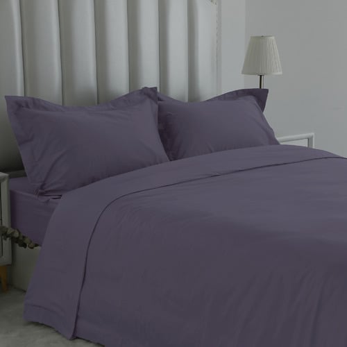 Purple 1000TC Egyptian Cotton Sateen Quilt Cover Set
