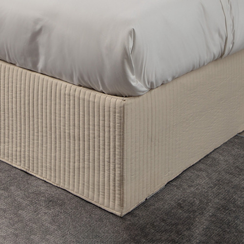 Microfibre Quilted Bed Valance