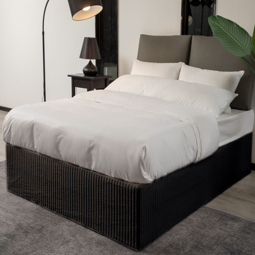 Microfibre Quilted Bed Valance