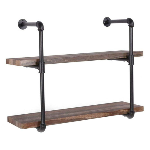 EvieHome Cedric Industrial Wall Shelf | Temple & Webster