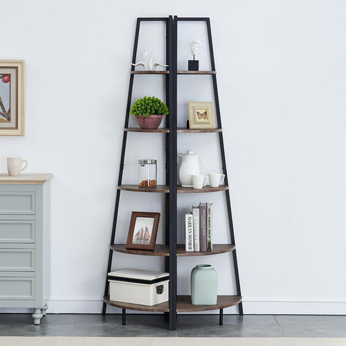 Yllona Industrial Corner Shelf