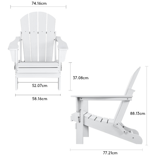 Ehommate Outdoor Adirondack Chair
