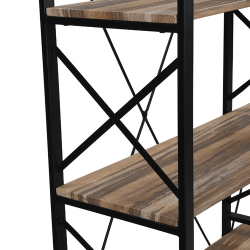 Julian 6 Tier Bookcase