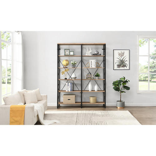 Julian 6 Tier Bookcase