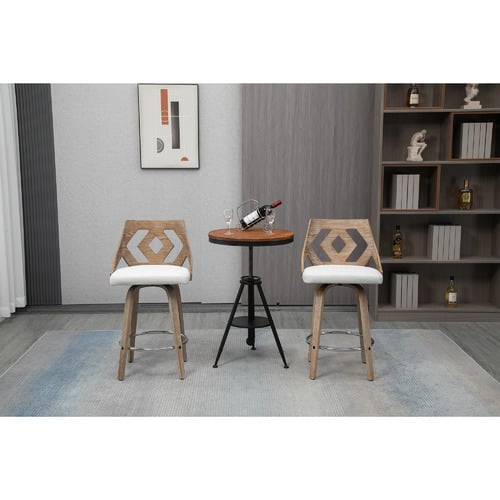 66cm Agni Swivel Barstools