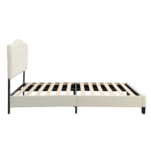 EvieHome Kyler Upholstered Bed Frame Temple & ster