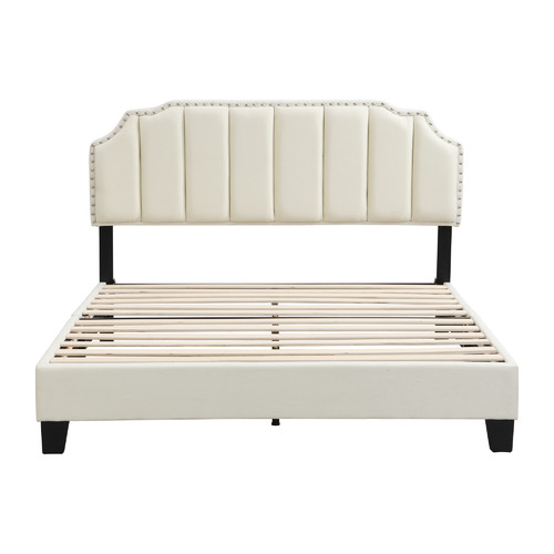 Walden Upholstered Bed Frame | Temple & Webster