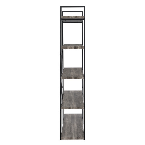 EvieHome Clint 5 Tier Bookshelf Temple & ster