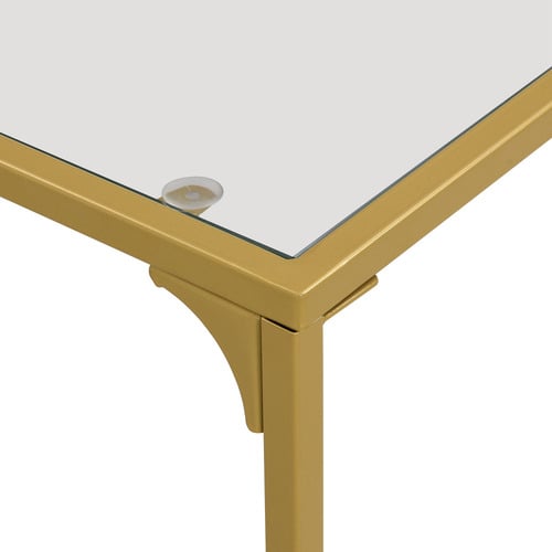 Midas Tempered Glass Side Tables