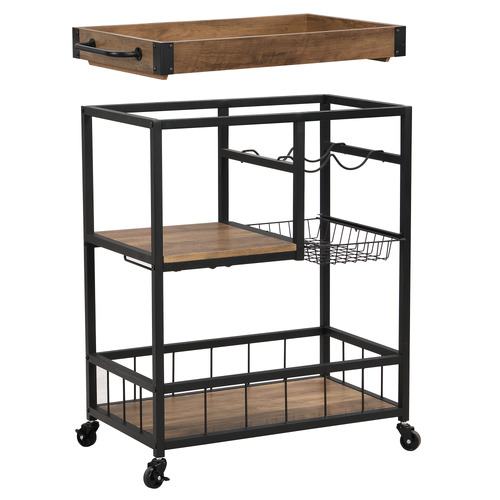 Hej 3 Tier Bar Cart