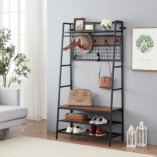 EvieHome Carter Entryway Hall Tree Temple Webster - Main Image