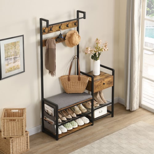 EvieHome Niko Hall Tree Temple Webster