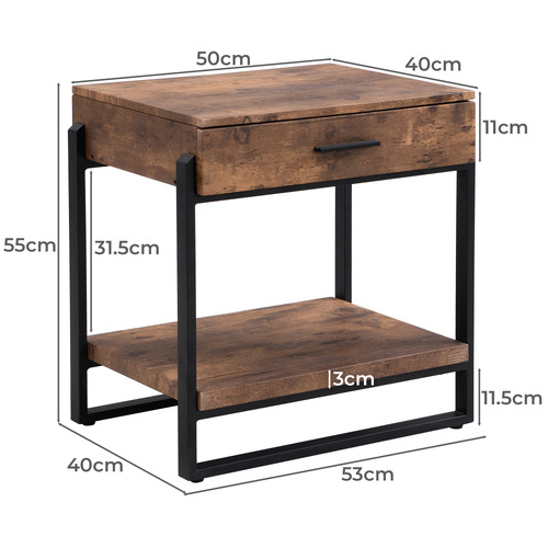 Niko Bedside Table