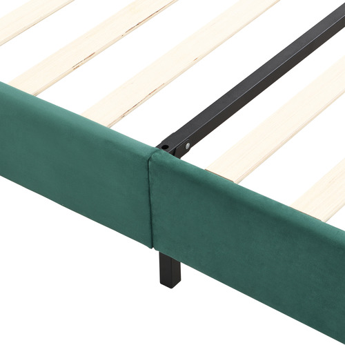 Green Louis Velvet Bed