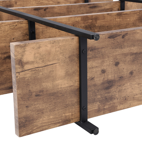 5 Tier Industrial Bookshelf