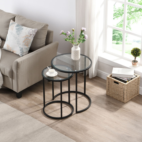 2 Piece Amelia Nesting Coffee Table Set