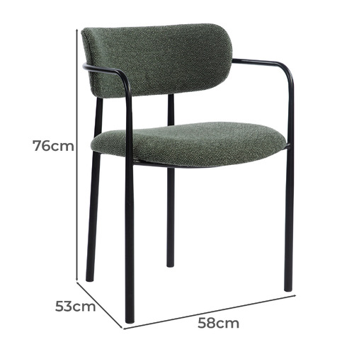 Chanel Boucle Dining Chairs