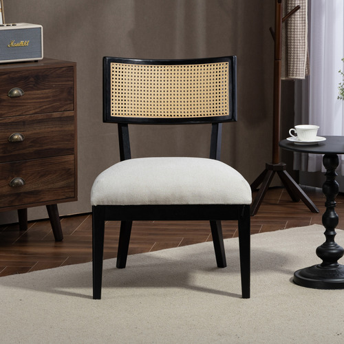 Hudson Rubberwood Accent Chair