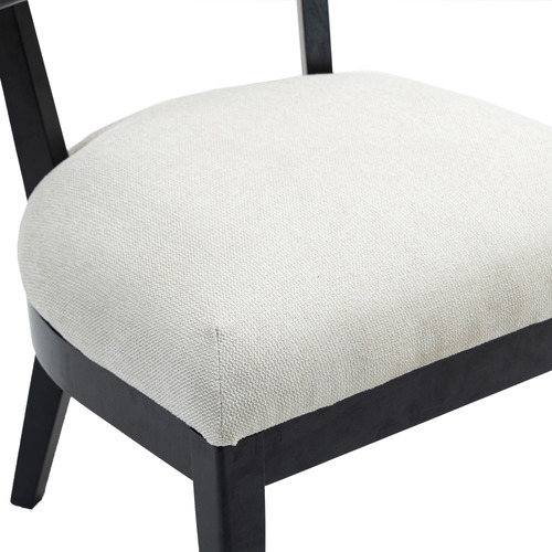 Hudson Rubberwood Accent Chair