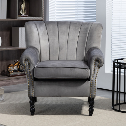 Cooper Velvet Armchair