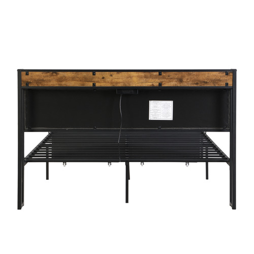 Barrett Bed Frame with Outlets & USB Ports