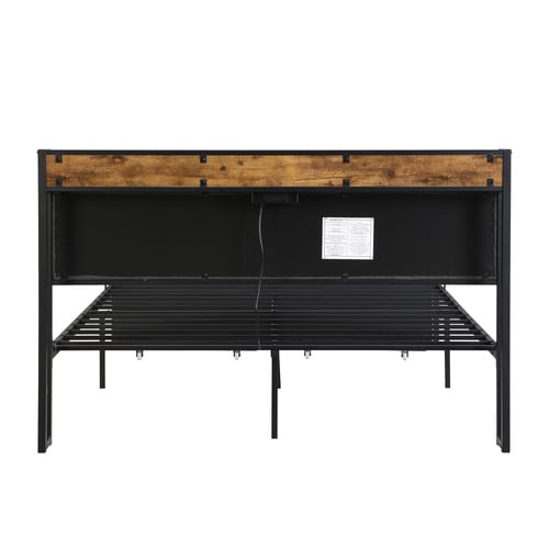 Barrett Bed Frame with Outlets & USB Ports